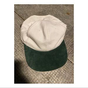 Vintage Zkaps Hat with Suede Bill Leather Strap